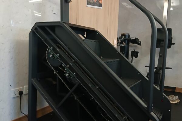 Installation of Climbing Step Gym Machine – Ridge Cabin Resort, Limuru