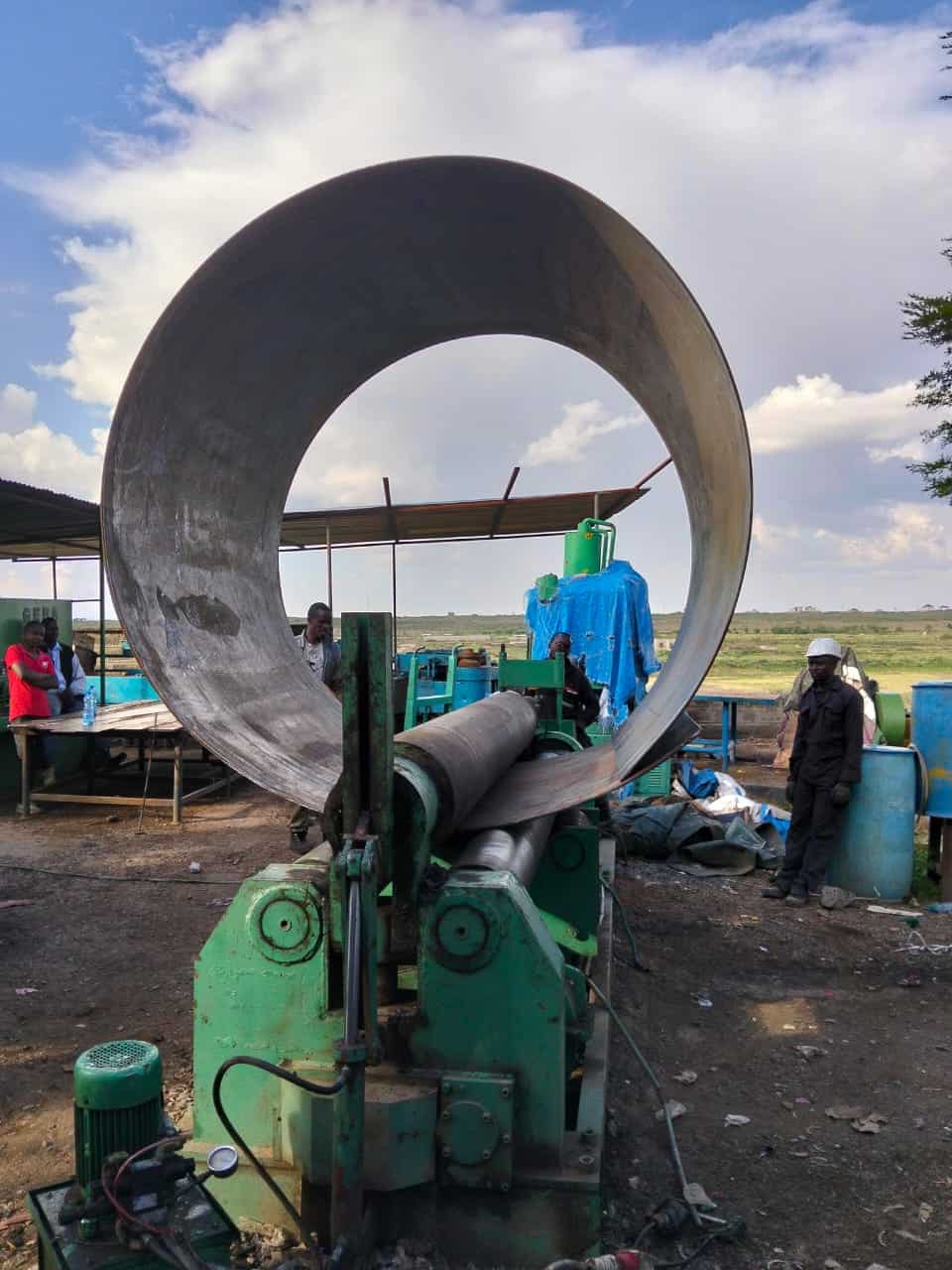 ROLLING LPG GAS CYLINDERS FOR AFFORDABLE HOUSING PROJECTS